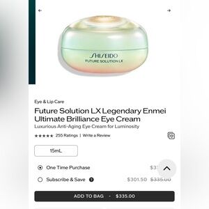 Shiseido Future Solution Lx Eye Cream
